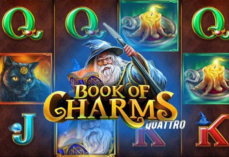 Book of Charms Quattro - Stakelogic slot at Alawin Casino Casino