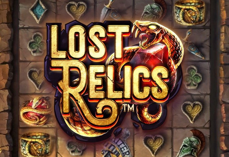 Lost Relics - NetEnt slot at Alawin Casino Casino